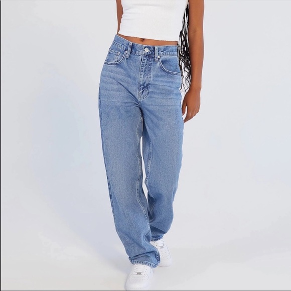 Urban Outfitters High Rise Baggy Jeans 